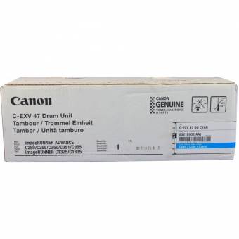 Фотобарабан Canon 8521B002 C-EXV47 Drum C оригинальный синий для принтеров imageRUNNER ADVANCE C250 | imageRUNNER ADVANCE C350 | imageRUNNER ADVANCE C351