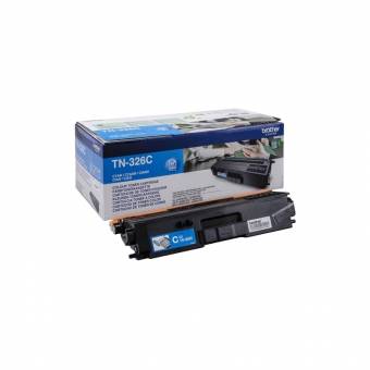 Картридж Brother TN-326C оригинальный синий для принтеров HL-L8250CDN | HL-L8350CDW | DCP-L8400CDN | DCP-L8450CDW | MFC-L8650CDW | MFC-L8850CDW