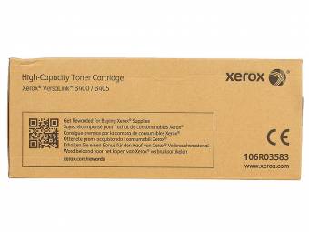 Картридж Xerox 106R03583 оригинальный чёрный для принтеров VersaLink C400 | VersaLink C405