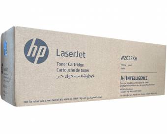 Картридж HP W2032XH оригинальный жёлтый для принтеров Laserjet Pro M454 | Laserjet Pro MFP M480