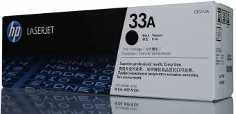 Картридж HP CF233A 33A оригинальный чёрный для принтеров Laserjet Ultra M106 | Laserjet Ultra MFP M134