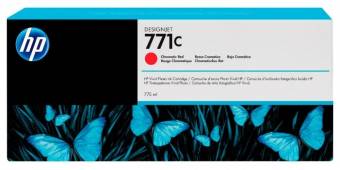 Картридж HP B6Y08A CE038A (771c) оригинальный красный для принтеров DesignJet Z6600 | DesignJet Z6800 | DesignJet Z6201