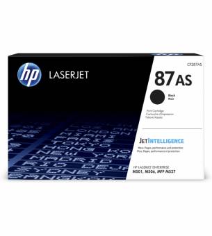 Картридж HP CF287AS 87AS оригинальный чёрный для принтеров Laserjet Enterprise M501 | Laserjet Enterprise M506 | Laserjet Enterprise MFP M527