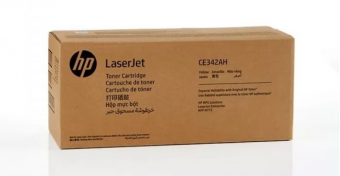 Картридж HP CE342AH оригинальный желтый для принтеров LaserJet Enterprise 700 color MFP M776