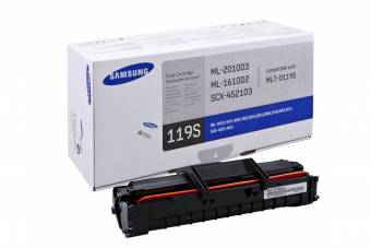 Картридж Samsung MLT-D119S оригинальный чёрный для принтеров ML-1615 | 2015 | SCX-4521