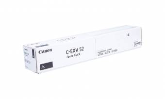 Картридж Canon 0998C002 C-EXV52Bk оригинальный чёрный для принтеров imageRUNNER C7565i | imageRUNNER C7565 | imageRUNNER C7570i | imageRUNNER C7570 | imageRUNNER C7580i | imageRUNNER C7580
