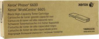 Картридж Xerox 106R02236 оригинальный чёрный для принтеров Phaser 6600 | WorkCentre 6605