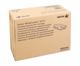 Картридж Xerox 106R02308 оригинальный чёрный для принтеров WorkCentre 3315