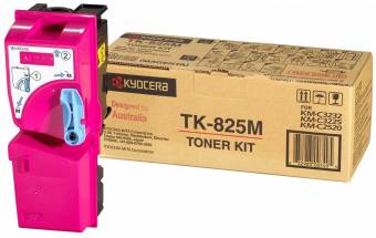 Картридж Kyocera 1T02FZBEU0 TK-825M оригинальный красный для принтеров KM-C2520 | KM-C2525E | KM-C3225 | KM-C3232 | KM-C3232E | KM-C4035E