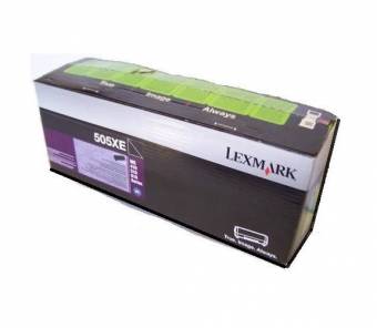 Картридж Lexmark 50F5X0E 505XE оригинальный чёрный для принтеров MS610de | MS610dn | MS510dn | MS410dn | MS410d | MS610dte | MS415dn
