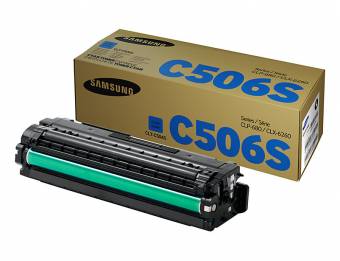 Картридж Samsung CLT-C506S оригинальный голубой для принтеров CLP-680 | CLX | CLX-6260