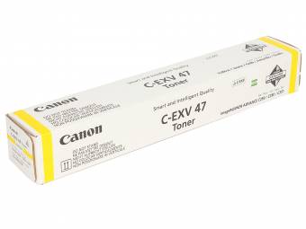Картридж Canon 8519B002 C-EXV47 Toner Y оригинальный желтый для принтеров imageRUNNER ADVANCE C250 | imageRUNNER ADVANCE C350 | imageRUNNER ADVANCE C351