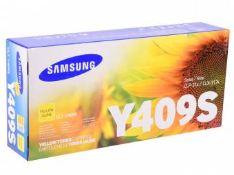 Картридж Samsung CLT-Y409S оригинальный желтый для принтеров CLP-32X | CLX-318X
