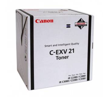 Картридж Canon 0452B002 C-EXV21Bk оригинальный чёрный для принтеров iR C2380 | iR C2880 | iR C3080 | iR C3380 | iR C3580