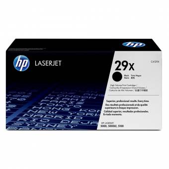 Картридж HP C4129X 29X оригинальный чёрный для принтеров LASERJET 5000 | LASERJET 5100