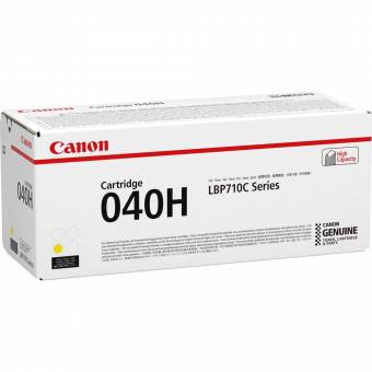 Картридж Canon 0455C001 040H Y оригинальный желтый для принтеров i-Sensys LBP710C Series