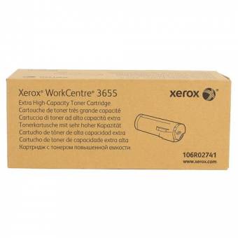 Картридж Xerox 106R02741 оригинальный чёрный для принтеров WorkCentre 3655