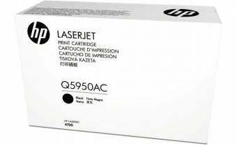 Картридж HP Q5950AC оригинальный чёрный для принтеров Laserjet 4700