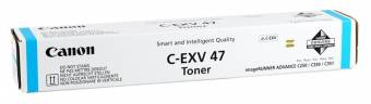 Картридж Canon 8517B002 C-EXV47 Toner C оригинальный синий для принтеров imageRUNNER ADVANCE C250 | imageRUNNER ADVANCE C350 | imageRUNNER ADVANCE C351