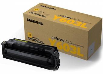 Картридж Samsung CLT-Y603L оригинальный желтый для принтеров ProXpress C4010 | C4060 | C4062 | C3510