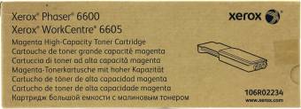 Картридж Xerox 106R02234 оригинальный красный для принтеров Phaser 6600 | WorkCentre 6605