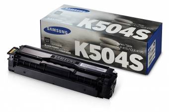 Картридж Samsung CLT-K504S оригинальный чёрный для принтеров CLP-415 | CLX-4195