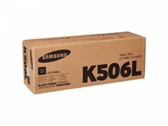 Картридж Samsung CLT-K506L оригинальный чёрный для принтеров CLP-680
