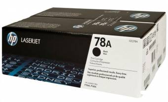 Комплект картриджей HP CE278AF 78A оригинальный чёрный для принтеров LASERJET PRO P1566 | LASERJET PRO P1606