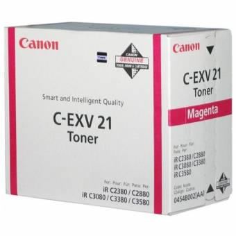 Картридж Canon 0454B002 C-EXV21M оригинальный красный для принтеров iR C2380 | iR C2880 | iR C3080 | iR C3380 | iR C3580