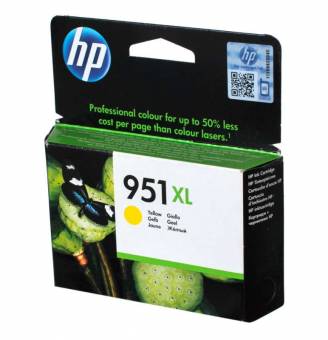 Картридж HP CN048AE №951XL оригинальный жёлтый для принтеров OfficeJet Pro 8615 | OfficeJet Pro 8600 E-AIO | OfficeJet Pro 251dw | OfficeJet Pro 276dw | OfficeJet Pro 8620 | OfficeJet Pro 8610 | OfficeJet Pro 8600 Plus e-AIO | OfficeJet Pro 8100 e-Printer