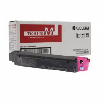 Картридж Kyocera 1T02NRBNL0 TK-5140M оригинальный красный для принтеров ECOSYS M6030cdn | ECOSYS P6130cdn | ECOSYS M6530cdn