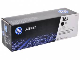 Картридж HP CB436A 36A оригинальный чёрный для принтеров LASERJET M1120 mfp | LASERJET M1522 mfp | LASERJET P1505