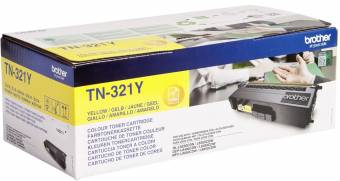 Картридж Brother TN-321Y оригинальный желтый для принтеров HL-L8250CDN | HL-L8350CDW | DCP-L8400CDN | DCP-L8450CDW | MFC-L8650CDW | MFC-L8850CDW
