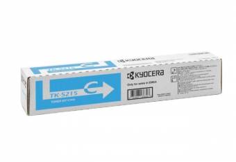 Картридж Kyocera 1T02R6CNL0 TK-5215C оригинальный синий для принтеров TASKalfa 406ci