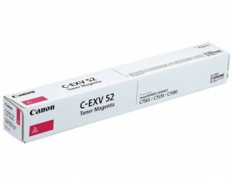 Картридж Canon 1000C002 C-EXV52M оригинальный красный для принтеров imageRUNNER C7565i | imageRUNNER C7565 | imageRUNNER C7570i | imageRUNNER C7570 | imageRUNNER C7580i | imageRUNNER C7580