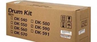 Фотобарабан Kyocera 302KV93018 DK-590 оригинальный чёрный для принтеров FS-C2026MFP | FS-C2026MFP+ | FS-C2126MFP | FS-C2126MFP+ | FS-C5250DN